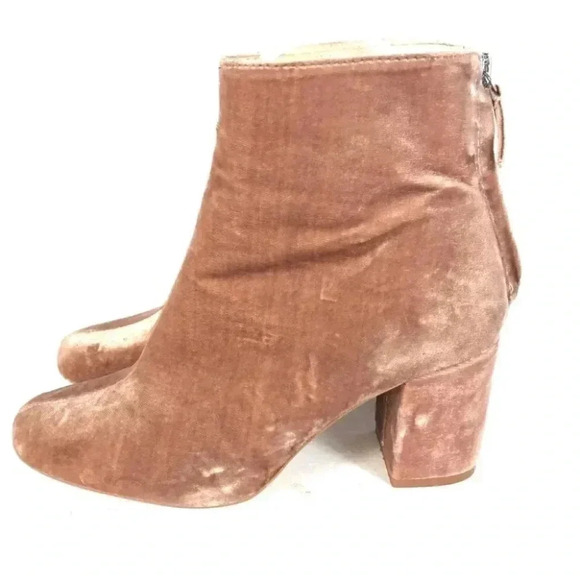 Zara  velvet boots - Picture 6 of 8